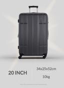 طقم حقائب سفر 4 حقائب (20 ، 24 ، 28 ، 32) بوصة مادة PVC PARA JOHN - Travel Luggage Suitcase Set of 4 - Hard Shell Luggage Spinner - (20 ، 24 ، 28 ، 32) inch - SW1hZ2U6MTQwODE1MQ==