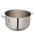 Royalford 26cm Stainless Steel Casserole with Lid, RF10125 | Encapsulated Aluminium Middle Layer | Compatible with Induction, Hot Plate, Halogen, Gas | Strong & Sturdy Handle - SW1hZ2U6NDQ5NTAw