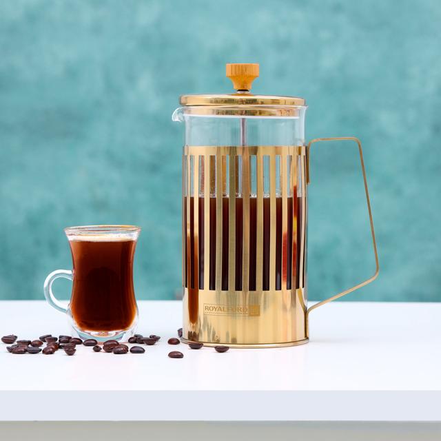 ماكينة صنع القهوة (1000Ml) Royalford French Press Coffee Maker - SW1hZ2U6NDQxMzYz
