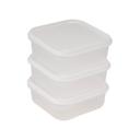 Royalford 3 Pcs Food Storage Container, 650ml, RF10285 | Polymer Container For Kitchen Pantry Organization And Storage | BPA Free Container | Freezer Safe - SW1hZ2U6NDQwMDIx