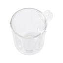 Royalford 3 Pcs Glass Mug Set With Handle, 235ml/8oz, RF10290 | Premium Quality Glassware | Lead-Free | Dishwasher Safe | Perfect For Latte, Cappuccino, Hot Chocolate, Tea And Juice - SW1hZ2U6NDQ2MDkz