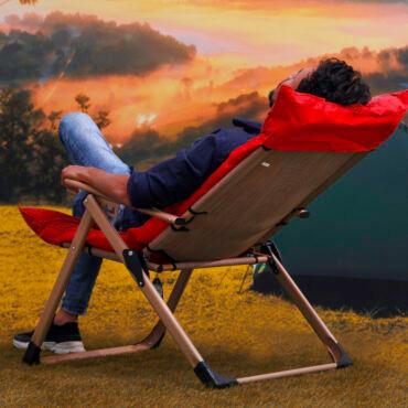 كرسي تخييم قابل للطي Royalford Camping Chair - 3}