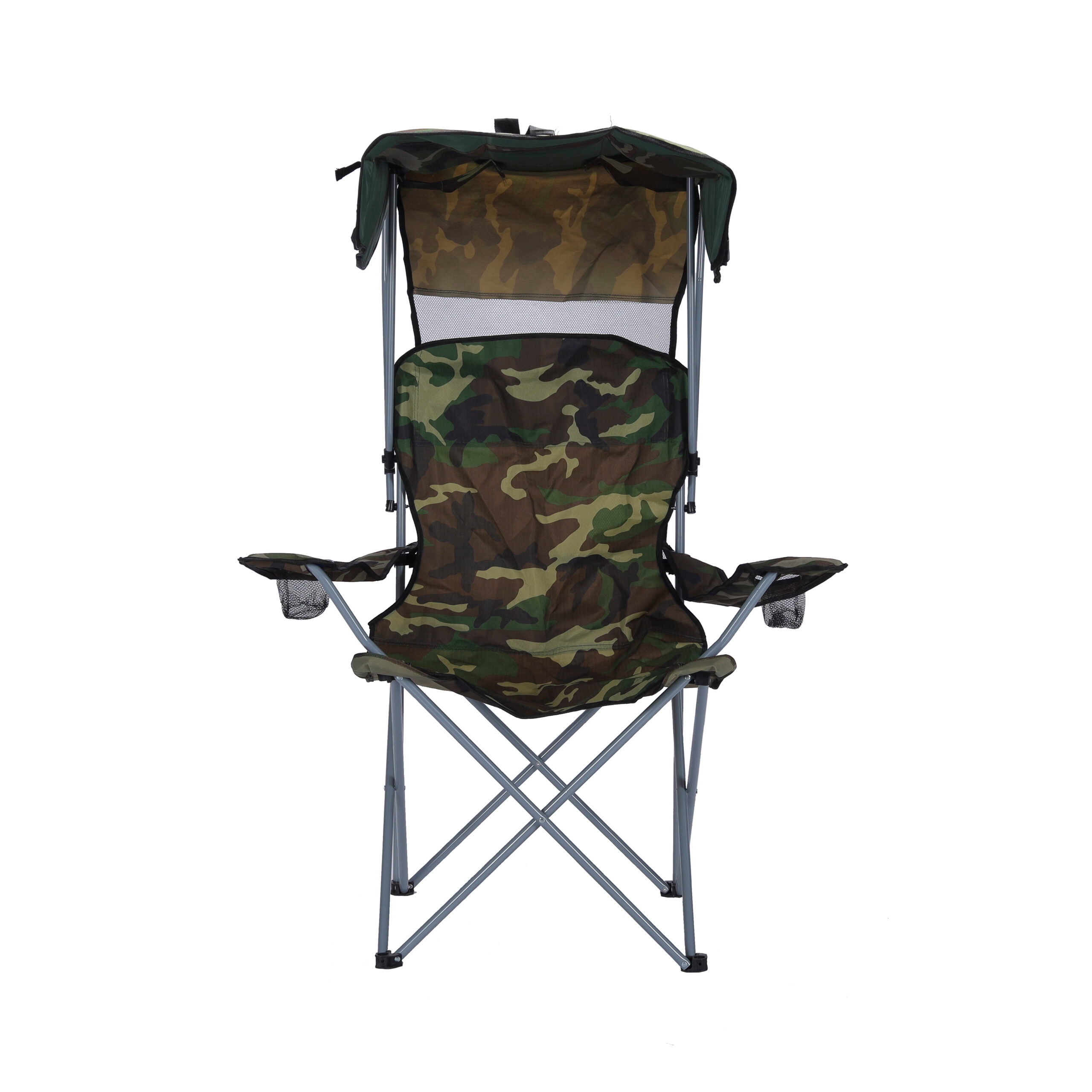 كرسي تخييم ( قابل للطي ) - أخضر مموج  Royalford - Camping Chair - 3}