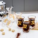 طقم كاسات شاي 6 قطع Royalford Glass Liwa Royal Istikana - SW1hZ2U6NDQyOTIz