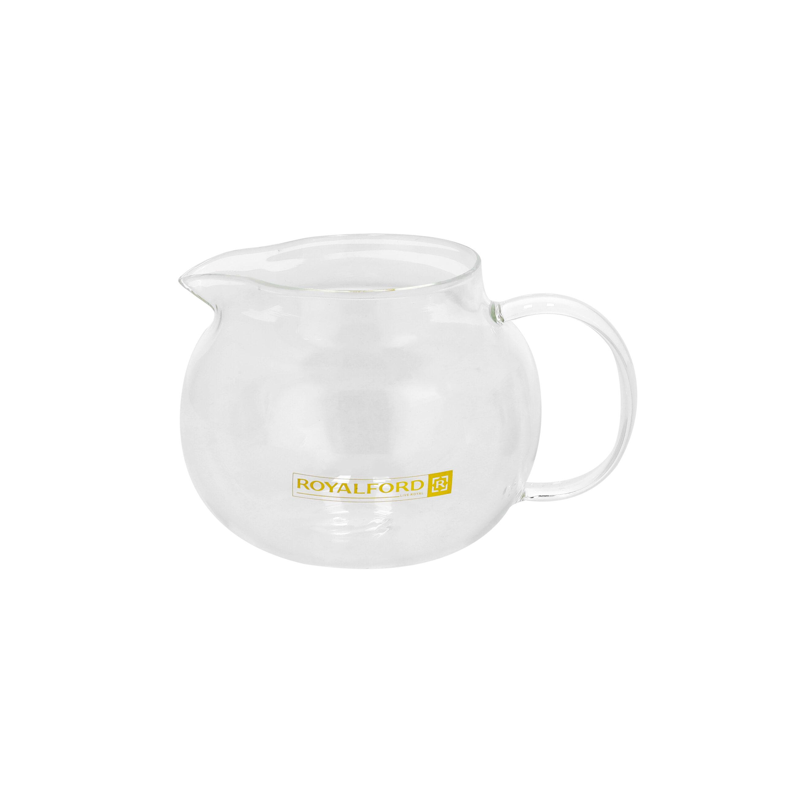 إبريق شاي زجاجي 650 مل  Royalford Glass Tea Pot - cG9zdDo0NjA0MTI=