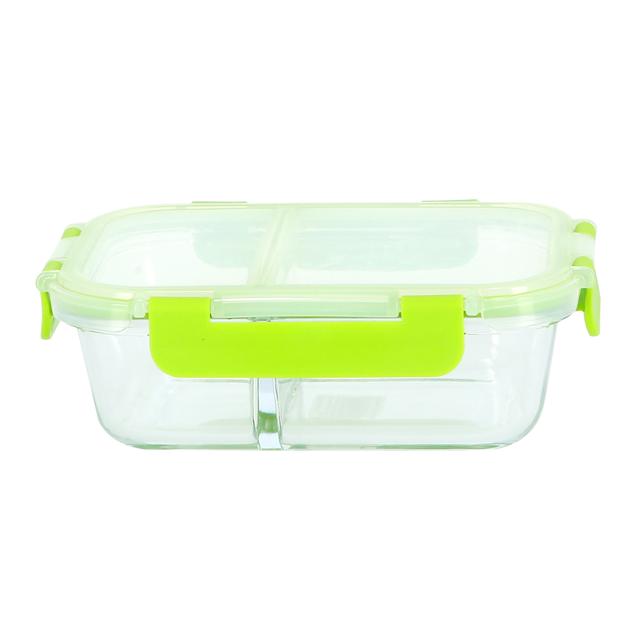 Royalford Food Storage Container With Compartments Rectangle Storage Box, Plastic Sealable Food - SW1hZ2U6NDQyMTAw