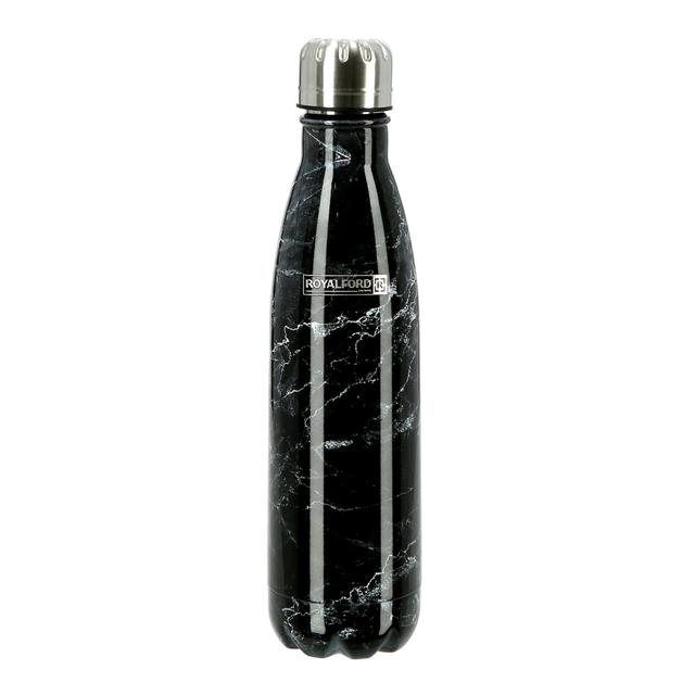 مطارة ماء ( حافظة ماء ) 500 مل - اسود Royalford -  Vacuum Bottle – Double Wall Stainless Steel Flask & Water Bottle - SW1hZ2U6NDUyMTM3