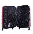 طقم حقائب سفر 3 حقائب مادة ABS بعجلات دوارة (20 ، 24 ، 28) بوصة أحمر برغندي PARA JOHN – Travel Luggage Suitcase, Set of 3 – Trolley Bag, Carry On Hand Cabin Luggage Bag - SW1hZ2U6NDM3Nzg1