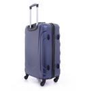 طقم حقائب سفر 3 حقائب مادة ABS بعجلات دوارة (20 ، 24 ، 28) بوصة أزرق داكن PARA JOHN - Travel Luggage Suitcase Set Of 3 - Trolley Bag, Carry On Hand Cabin Luggage Bag - Lightweight - SW1hZ2U6NDM3OTI4