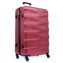 طقم حقائب سفر 3 حقائب مادة ABS بعجلات دوارة (20 ، 24 ، 28) بوصة أحمر PARA JOHN - Travel Luggage Suitcase Set of 3 -  Trolley Bag, Carry On Hand Cabin Luggage Bag (20 ، 24 ، 28) inch - SW1hZ2U6NDM4MDgx