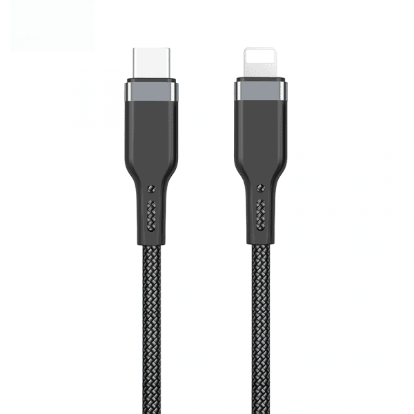 Wiwu Pt04 Platinum Cable Type-C To Lightning 0.3m - Black - SW1hZ2U6NDY5Nzcz