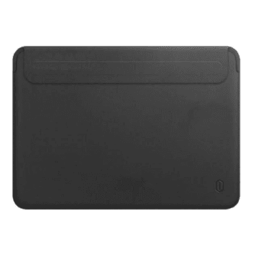حقيبة ماك بوك برو 14.2 بوصة جلد أسود WIWU - SKIN PRO II PU LEATHER SLEEVE FOR MACBOOK PRO 14.2" - BLACK