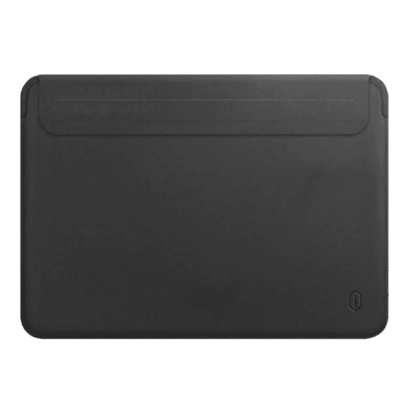 حقيبة ماك بوك برو 16.2 بوصة جلد أسود WIWU - SKIN PRO II PU LEATHER SLEEVE FOR MACBOOK PRO 16.2" - BLACK