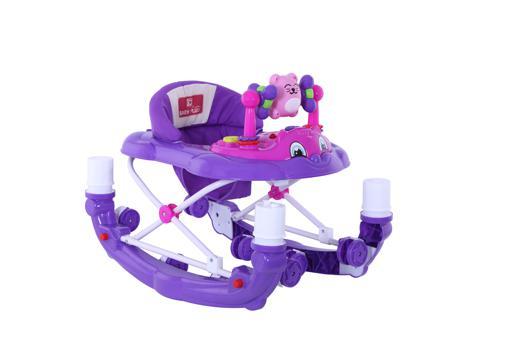 مشاية بيبي ( مشاية اطفال) مع هزازة Baby Plus Purple Baby Walker Cum Rocker - SW1hZ2U6NDYwMDQz