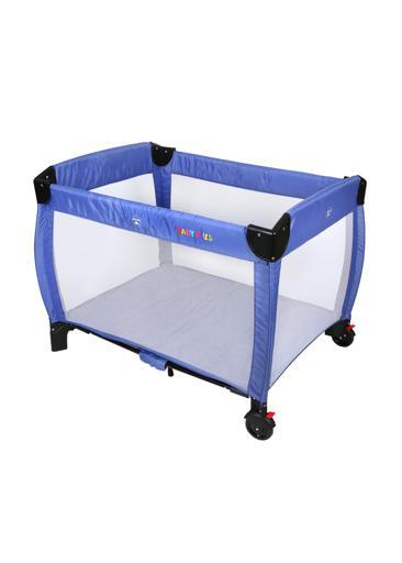 قفص لعب للأطفال أزرق Baby Playard Cum Bed - Baby Plus