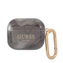 Guess TPU Shinny New Marble Case for Airpods 3 - Black - SW1hZ2U6NTI0MDE3