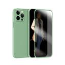 كفر ايفون ( مع شاشة حماية ) - اخضر Green - 360 Carsaca Plus Case with Privacy Glass for iPhone 13 Pro Max - SW1hZ2U6NTI0MTY5