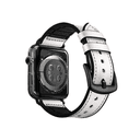 سوار ساعة ابل ابيض by Porodo Leather Silicone Watch Band for Apple Watch 44mm / 45mm من iGuard - SW1hZ2U6NTI0NjQz