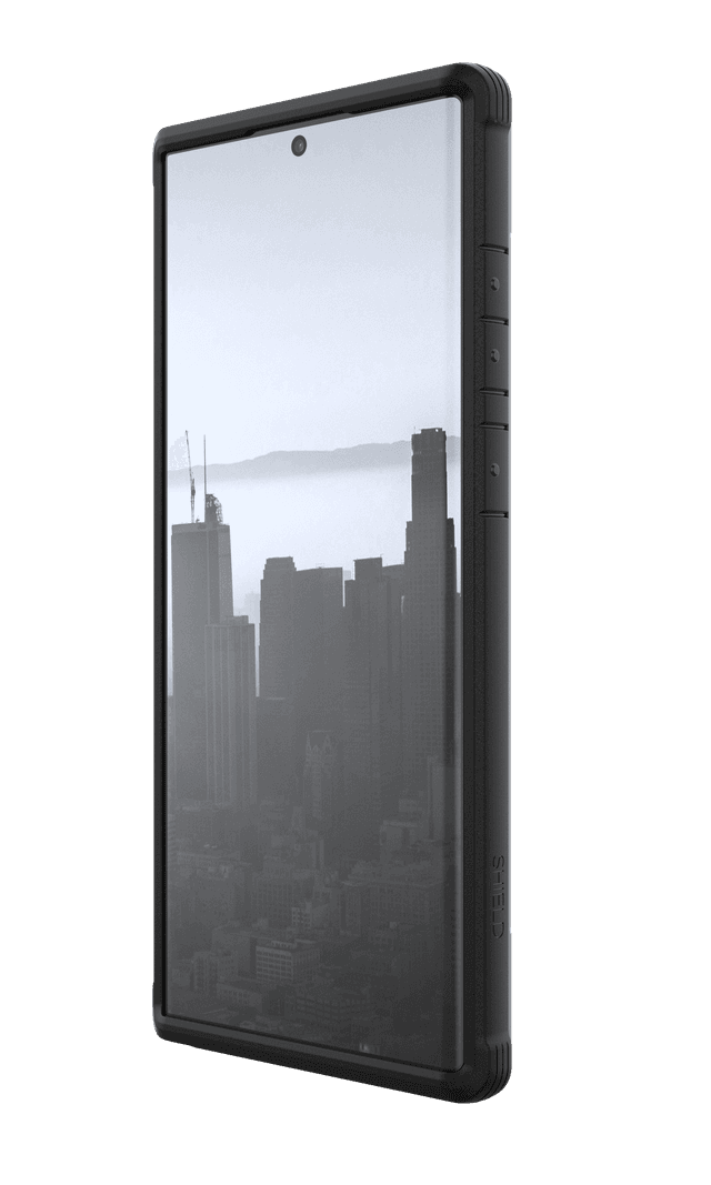 كفر سيلكون لهاتف Samsung Galaxy S22 Ultra أسود Raptic Shield Case - X-Doria - SW1hZ2U6NTIzNTYw