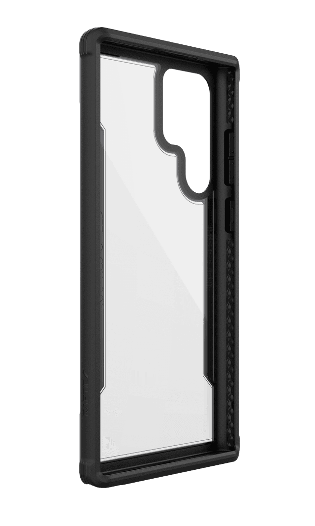 كفر سيلكون لهاتف Samsung Galaxy S22 Ultra أسود Raptic Shield Case - X-Doria - SW1hZ2U6NTIzNTYy