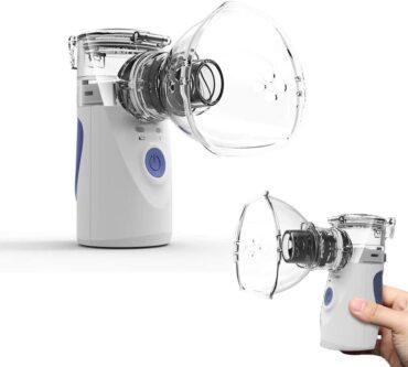 جهاز البخار المحمول للكبار والأطفال لاسلكي قابل للشحن جينيريك Generic Rechargeable Wireless Adult & Baby Mesh Nebulizer