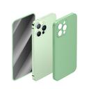 كفر ايفون ( مع شاشة حماية ) - اخضر Green - 360 Carsaca Plus Case with Privacy Glass for iPhone 13 Pro Max - SW1hZ2U6NTI0MTcx