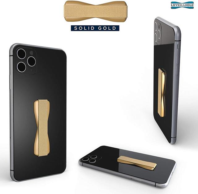 LoveHandle Phone Grip - Solid Gold - SW1hZ2U6NTI1MDQ0