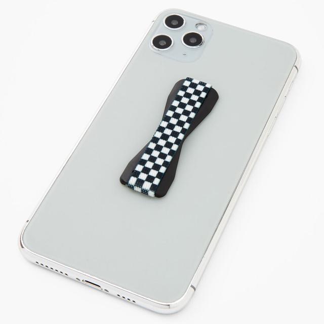LoveHandle Phone Grip - Checkered Black - SW1hZ2U6NTI1MDY3