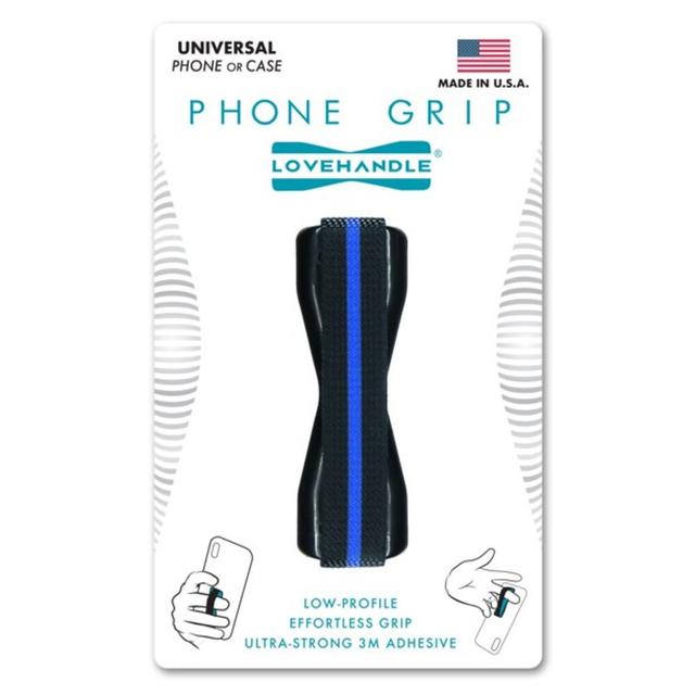 LoveHandle Phone Grip - Thin Blue Line - SW1hZ2U6NTI1MDk2