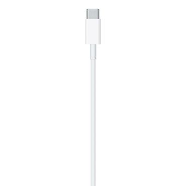 سلك شاحن تايب سي إلى لايتننج 1 متر أبيض آبل Apple 1M USB-C to Lightning Cable - 4}
