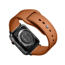 سوار ساعة ابل بني by Porodo Leather Loop Watch Band for Apple Watch 44mm / 45mm من iGuard - SW1hZ2U6NTIzODg0