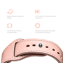 سوار ساعة ابل زهري by Porodo Leather Loop Watch Band for Apple Watch 44mm / 45mm من iGuard - SW1hZ2U6NTIzOTAx
