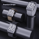 سوار ساعة ابل اسود by Porodo Steel Mesh Watch Band for Apple Watch 44mm / 45mm من iGuard - SW1hZ2U6NTI0OTA1