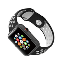 iGuard by Porodo Sport Silicone Watch Band for Apple Watch 44mm / 45mm - Black/White - SW1hZ2U6NTI1NDky