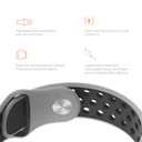سوار ساعة ابل رمادي by Porodo Sport Silicone Watch Band for Apple Watch 44mm / 45mm من iGuard - SW1hZ2U6NTI1NzMz