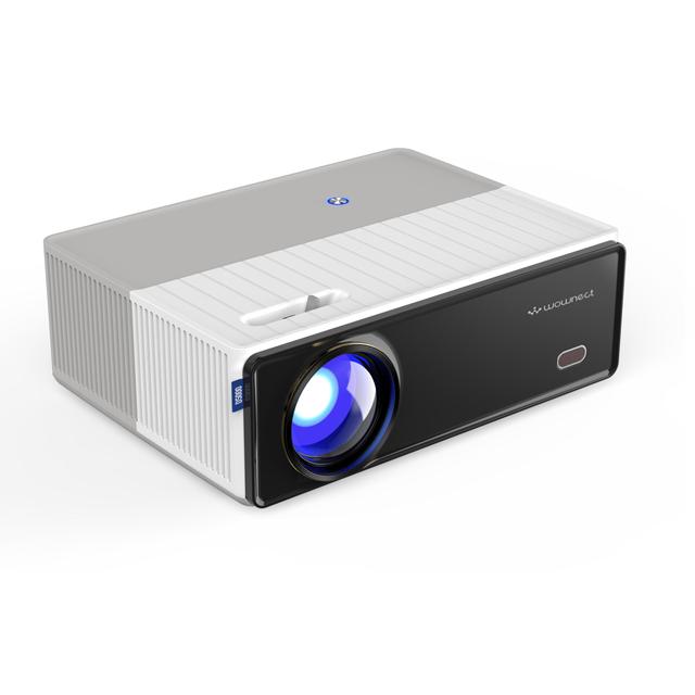 Wownect HD Projector 4K LED [Screen Size Up to 300"] 8800 Lumens Full HD 1080P Home Theater Gaming Projector Compatible with PC, TV Stick, TV box [HDMI USB Audio Output Ports] 50,000 Hours Lamp Life - SW1hZ2U6NTE4Nzk4