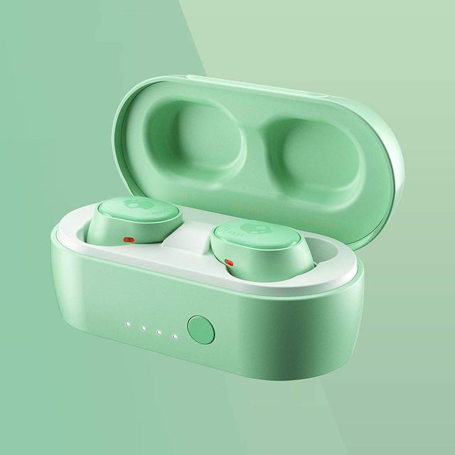 Skullcandy Sesh Evo True Wireless In-Ear Earphones - Pure Mint - SW1hZ2U6NTIyNzE3