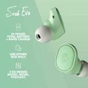 Skullcandy Sesh Evo True Wireless In-Ear Earphones - Pure Mint - SW1hZ2U6NTIyNzE5