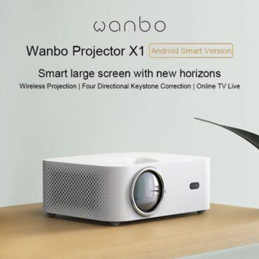 بروجكتر منزلي Wanbo X1 Pro Mini LED Portable Projector بدقة 1080P - 10}