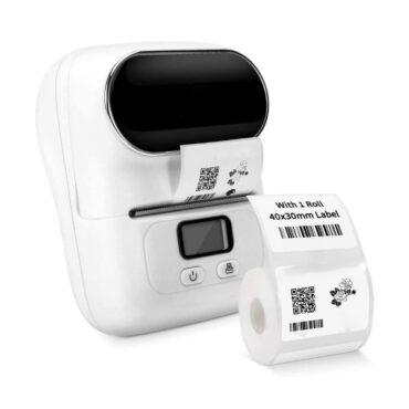 الطابعة اللاسلكية المحمولة Label Maker - M110 Portable Mini Thermal Label Printer