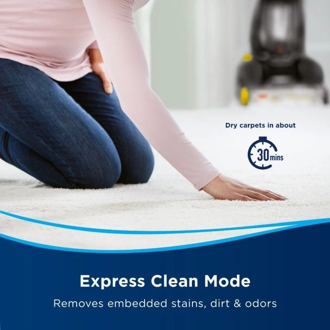 مكنسة بيسيل بروهيت x2 ريفوليوشن تربو لغسيل السجاد BISSELL ProHeat 2X Revolution Cleanshot Deep Carpet Cleaner