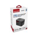 promate Smart Charging Surge Protected Universal Travel Adapter - SW1hZ2U6NTM2ODIx