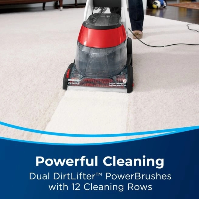 مكنسة غسيل السجاد بيسيل باور ووش 800 واط Bissell Powerwash Premier Upright Carpet Vacuum Cleaner 1456E