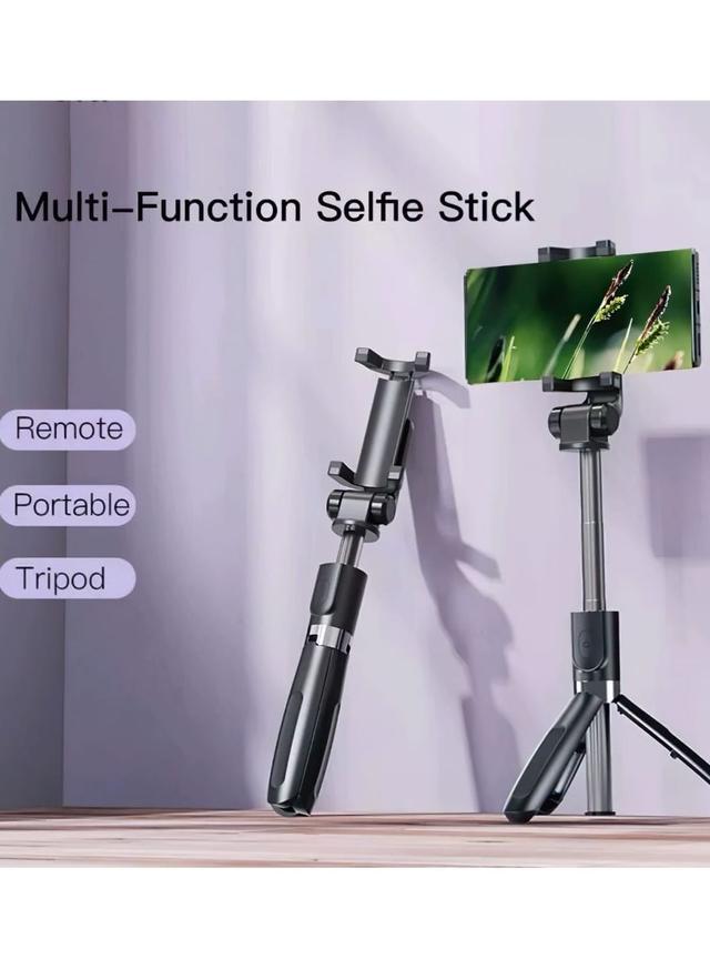 عصا سيلفي وترايبود SFII Wireless Selfie Stick Tripod With Remote Control - Yesido - SW1hZ2U6NTQxOTg3