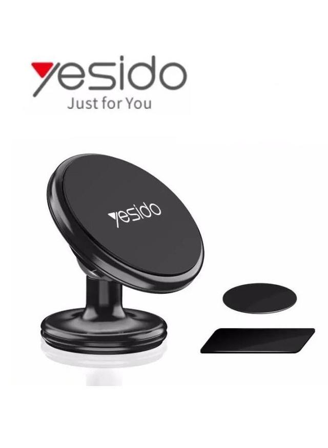 Yesido C58 Magnetic Suction Bracket For Car Mobile Holder Black - SW1hZ2U6NTQzODA0