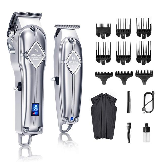 Limural K11S+I11 Hair Clipper Set High Performance Pro Clipper Kit Cordless - SW1hZ2U6NTUxMjIy