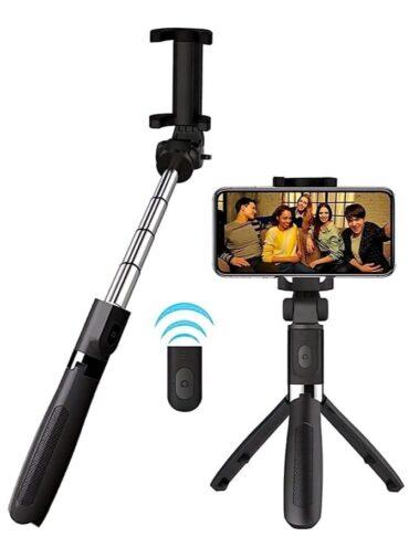 عصا سيلفي وترايبود SFII Wireless Selfie Stick Tripod With Remote Control - Yesido