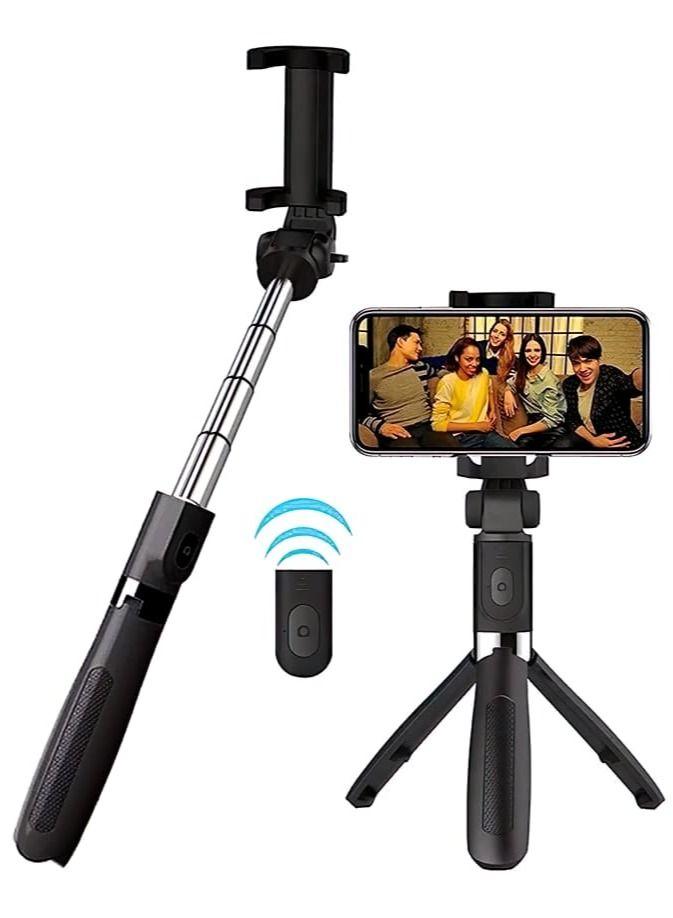 عصا سيلفي وترايبود SFII Wireless Selfie Stick Tripod With Remote Control - Yesido