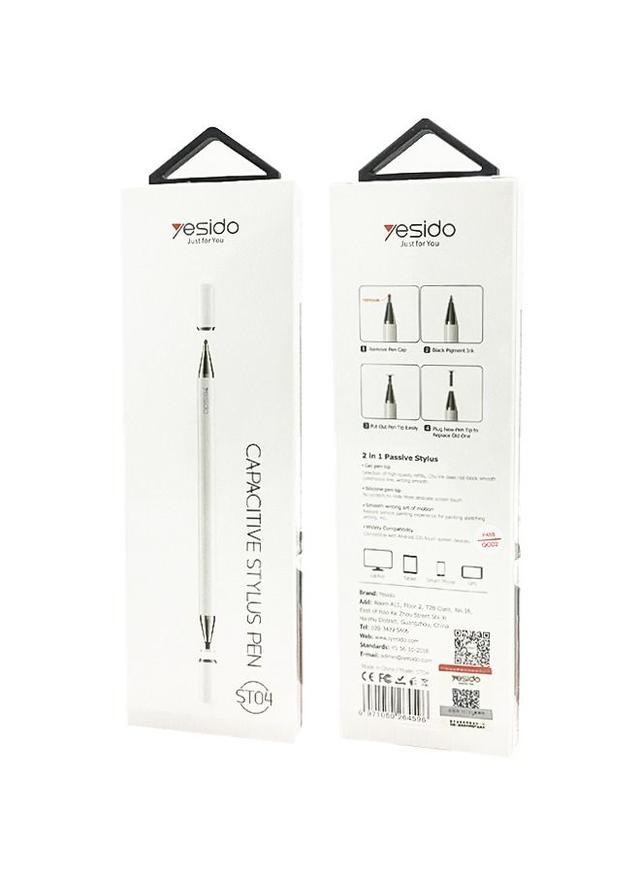 قلم لمس للرسم عالي الدقة أبيض | Capacitive Stylus Pen - SW1hZ2U6NTQ0OTUz