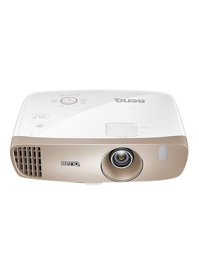 بروجكتر - أبيض وذهبي  DLP Wireless Home Video Projector 2000 Lumens benq w2000 White/Gold - SW1hZ2U6NTM5NzUz
